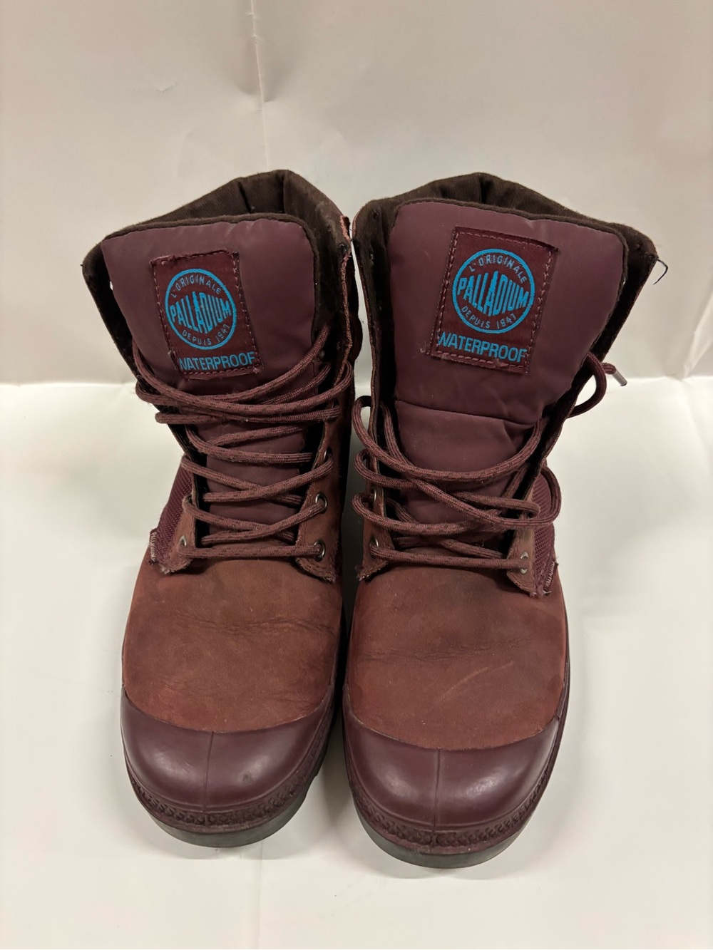 Palladium Women’s Waterproof Boots - Burgundy